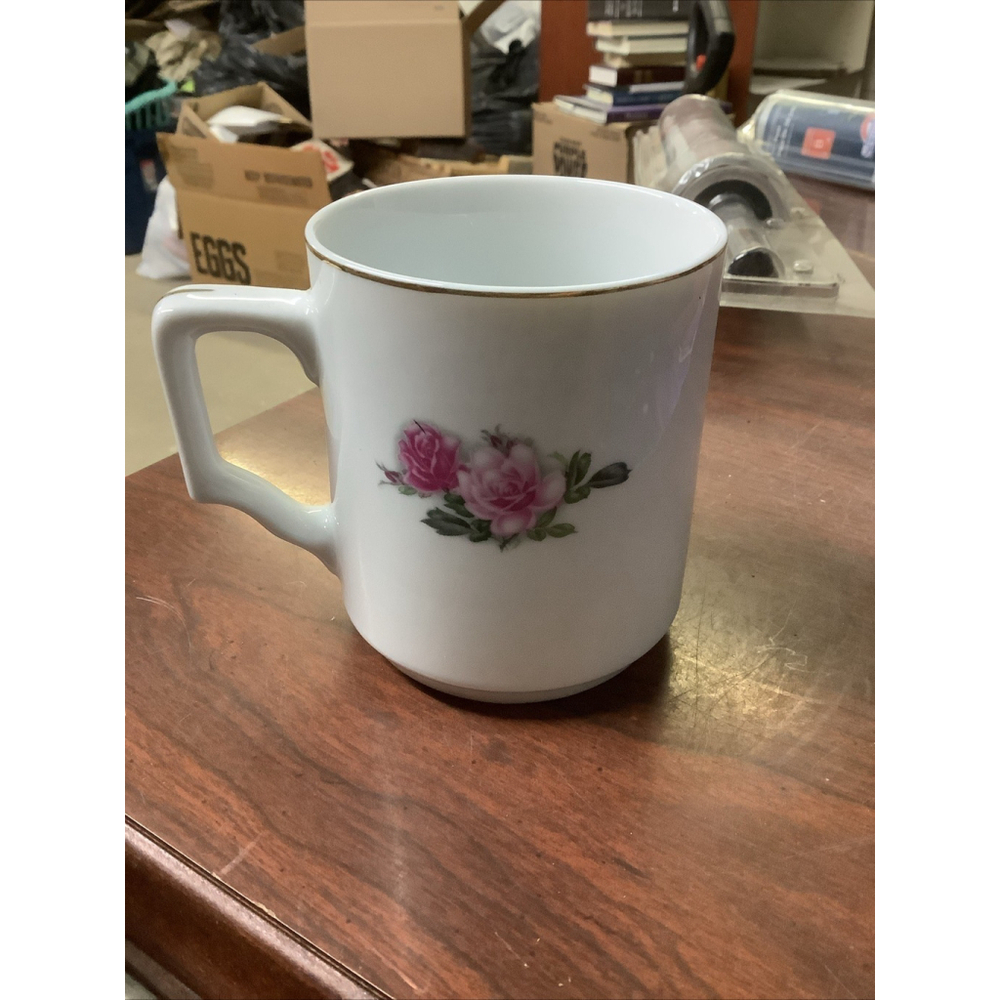 Vintage Coffee Mug Gold Rimmed “Mother” Mug - Picture 3 of 6